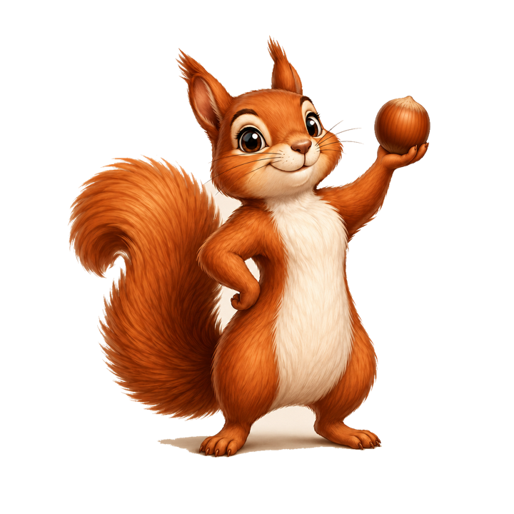 TROVARO Eichhörnchen